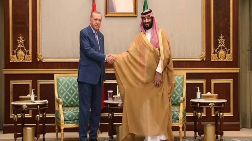 Cumhurbaşkanı Erdoğan, Suudi Arabistan Veliaht Prensi ile görüştü   haberinin görseli