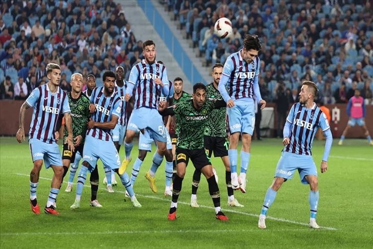 Trabzonspor'da golcü değişimi faydalı oldu haberinin görseli