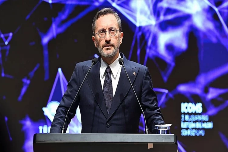 Fahrettin Altun: İsrail, insanlığın bu zulmü sessizce izlemesini istiyor