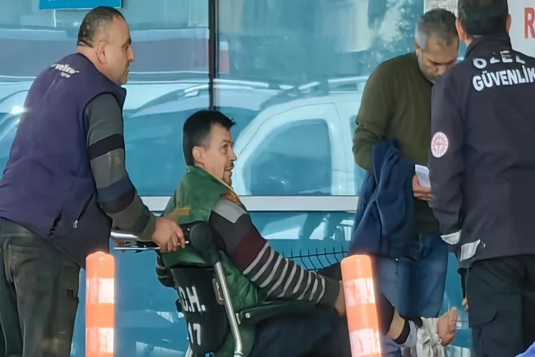 Bursa'da facianın eşiğinden dönüldü: Az daha ayağından oluyordu haberinin görseli