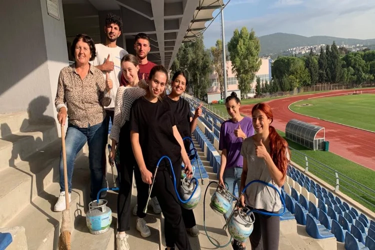 Ege Üniversitesi 20 Mayıs Stadyumu kış dönemine hazır