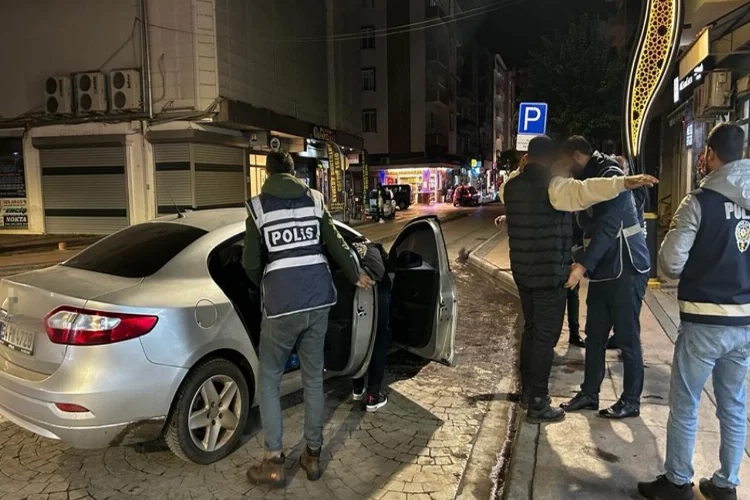 Samsun Terme'de polisten şok uygulama