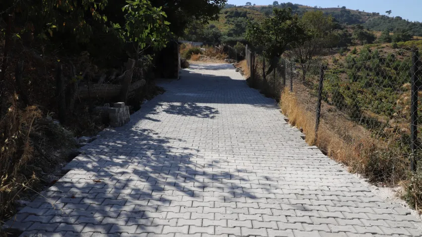 Efemçukuru Kilit Parke İle Döşendi (2)