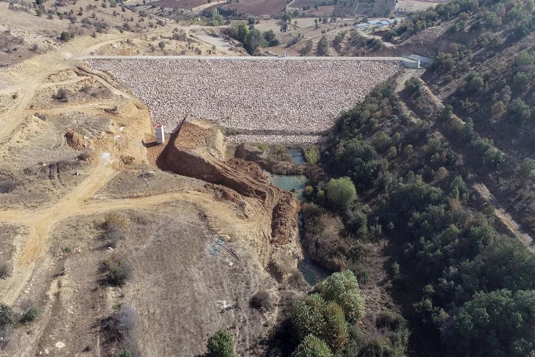 Ege bölgesinin yeni barajı tamamlandı