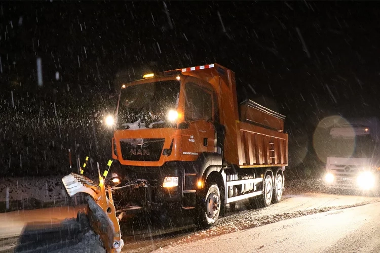 Erzincan’da kar yağışı etkili oldu