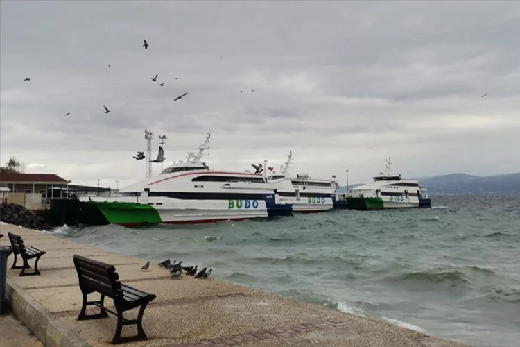 Bursa-İstanbul deniz otobüsü iptal edildi