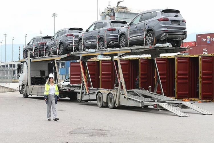 Çekici ihracatında rekora ulaşıldı haberinin görseli