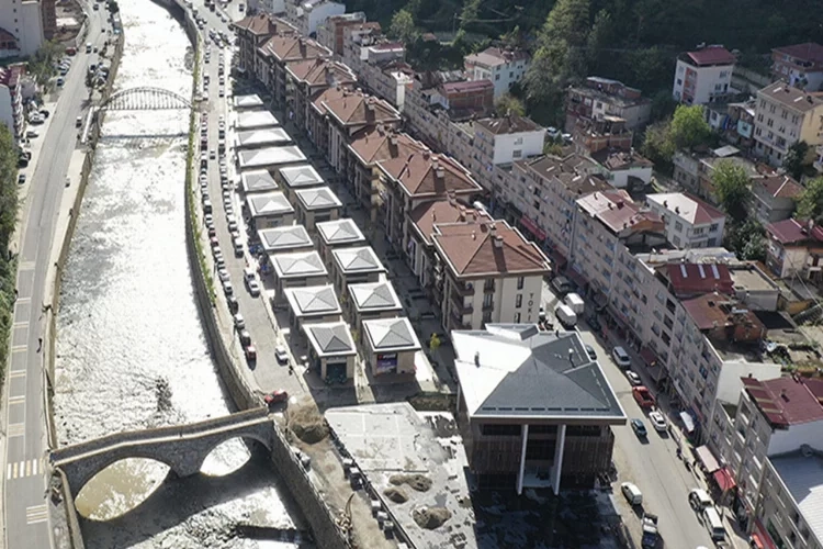 Giresun’un Dereli ilçesi modern bir görünüme kavuştu