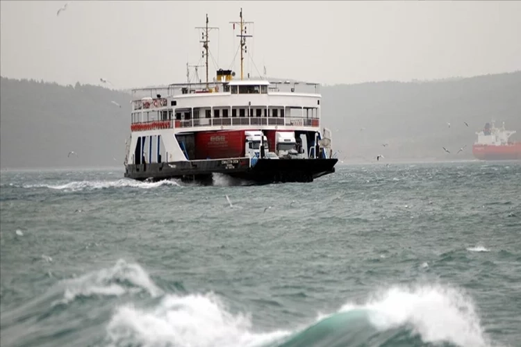 Kocaeli'de vapur seferleri iptal edildi haberinin görseli