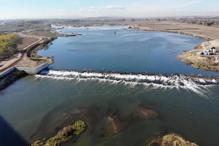 Son yağışlar can suyu oldu: Tunca ve Meriç Nehri'nin debisi 2 kat arttı