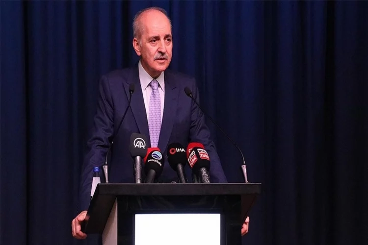 TBMM Başkanı Kurtulmuş: BM'nin yırtılıp çöp tenekesine atıldığının ilanıdır