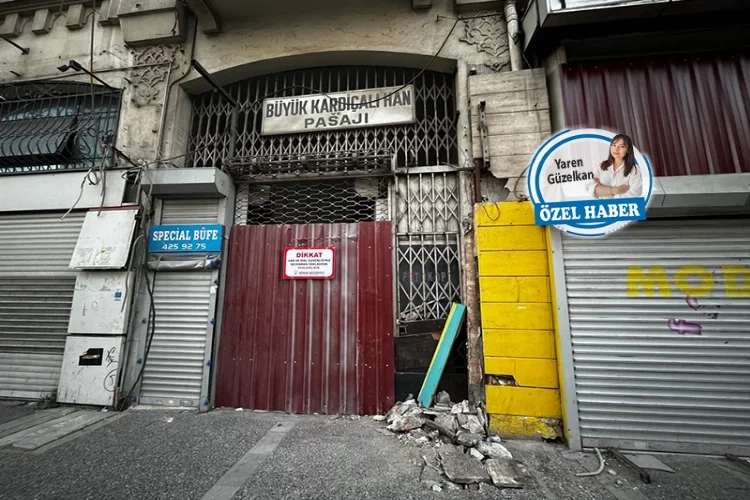 Kardiçalı Han’ı ‘tehlike’ saçıyor: Yeterli önlem yok!