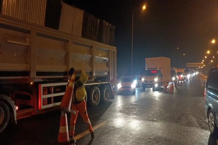 Bolu Dağı Tüneli İstanbul istikameti trafiğe açıldı