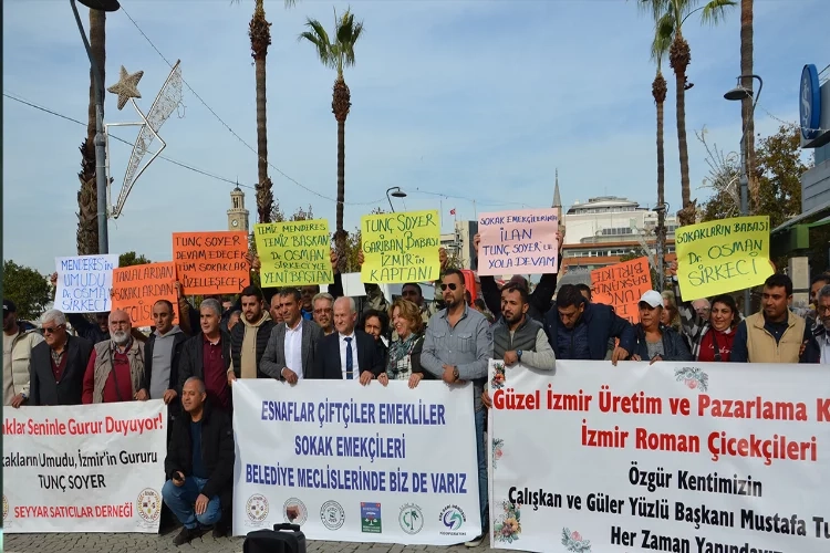 Sokak emekçilerinden ‘güvencesizlik’ isyanı ve Soyer’e adaylık desteği