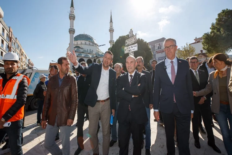 Gaziemir'de Abdullah Arda Meydanı yeniden doğuyor