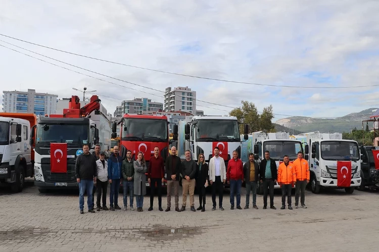 Aydın’ın araç filosuna yeni araçlar eklendi