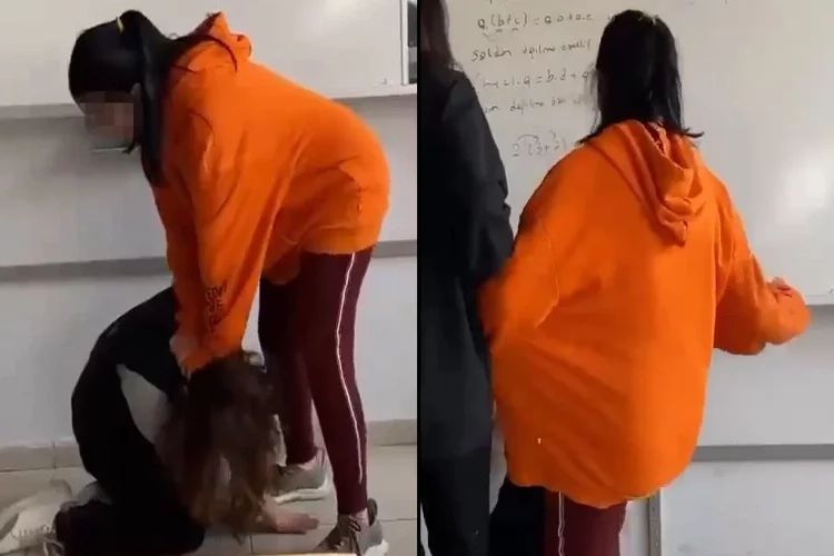 Kocaeli’de lisede şiddet: Genç kız böyle darp edildi haberinin görseli