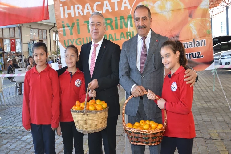 İyi tarım uygulamalarıyla üreticinin yüzü gülüyor haberinin görseli