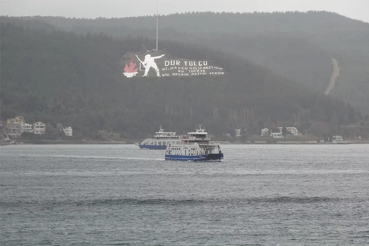 Gökçeada ve Bozcaada feribot seferleri iptal edildi