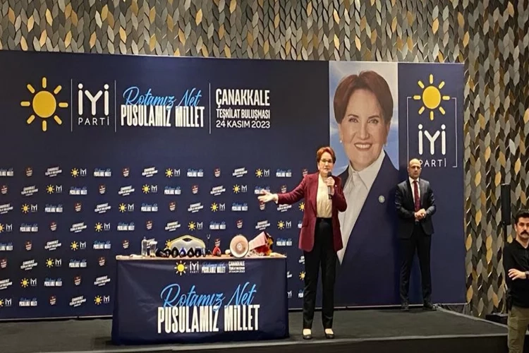 İYİ Parti Genel Başkanı Meral Akşener: İYİ Parti Türkiye’nin özeti olan bir siyasi partidir