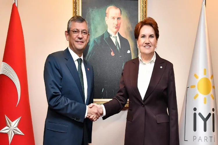 CHP Genel Başkanı Özel'den İYİ Parti Genel Başkanı Akşener’e ziyaret