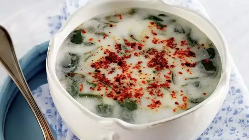 soğuk semizotu çorbası