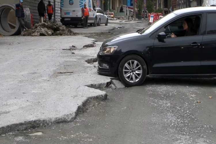 İstanbul'un göbeğinde çağ dışı görüntüler şaşkına çevirdi