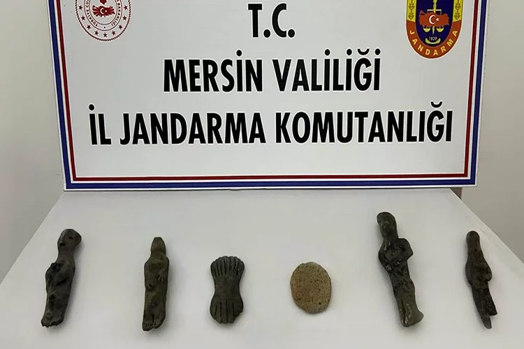 Evinde tarihi eser bulunan şüpheli gözaltına alındı