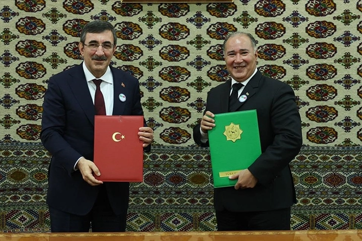 Cevdet Yılmaz: Türkmen doğal gazında büyük ölçekli projeleri birlikte üstlenmeye hazırız haberinin görseli