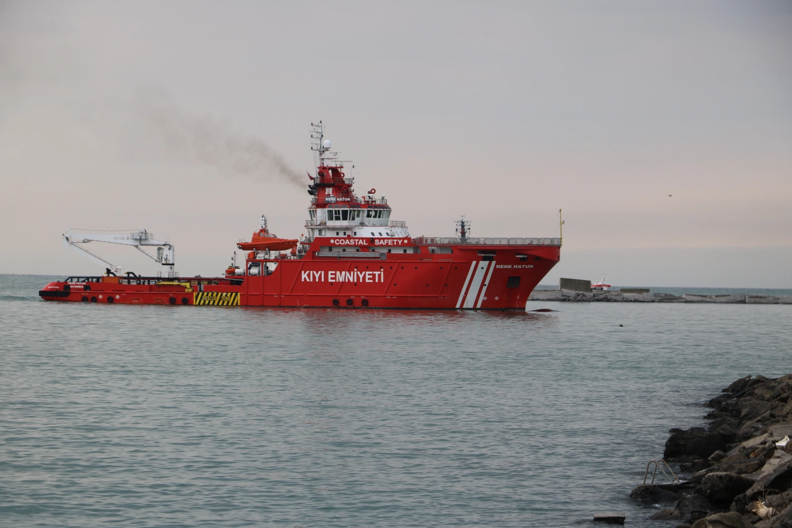 Zonguldak'ta batan gemi Kafkametler kıyıya çekilecek