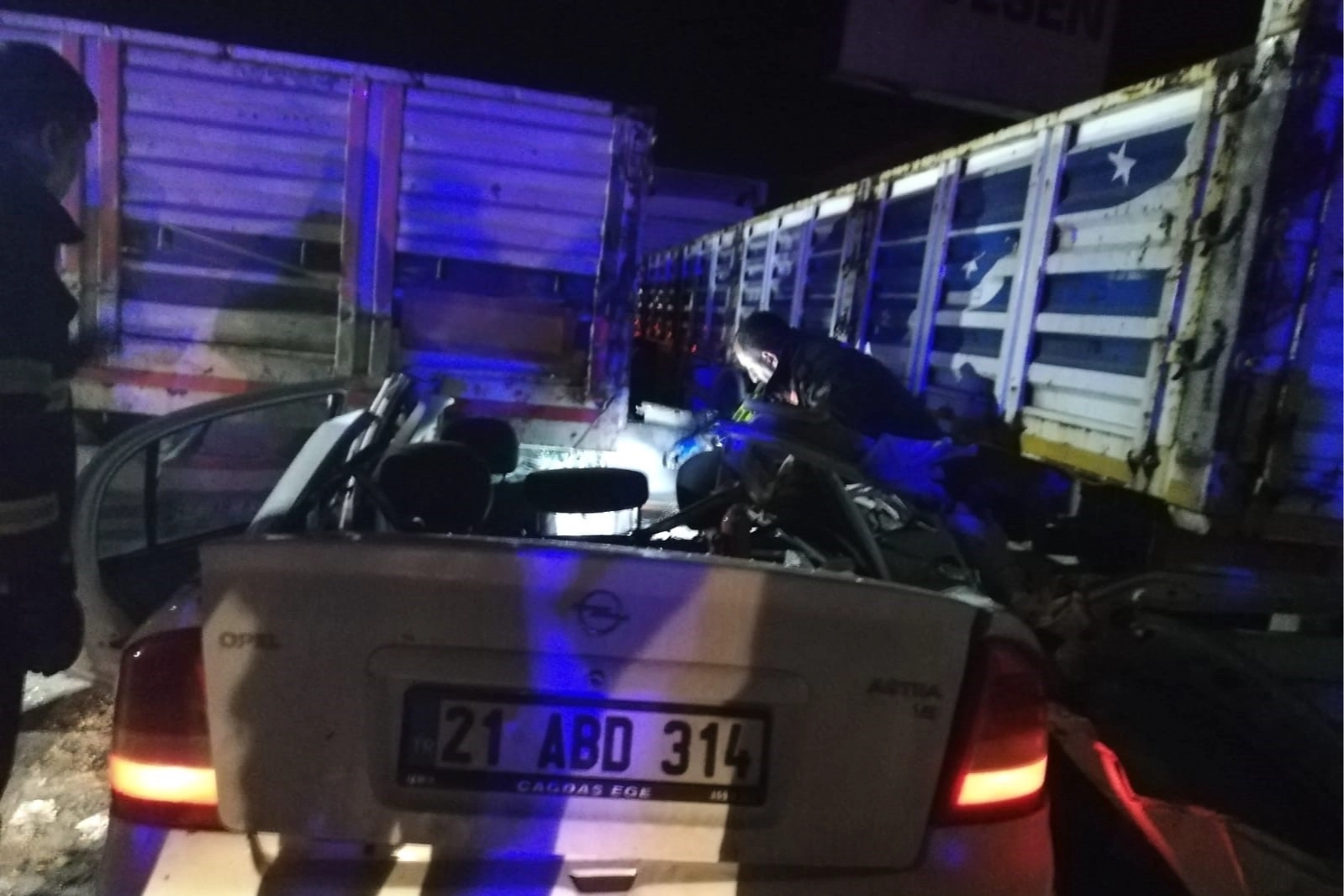 Batman’da tır kazası! haberinin görseli