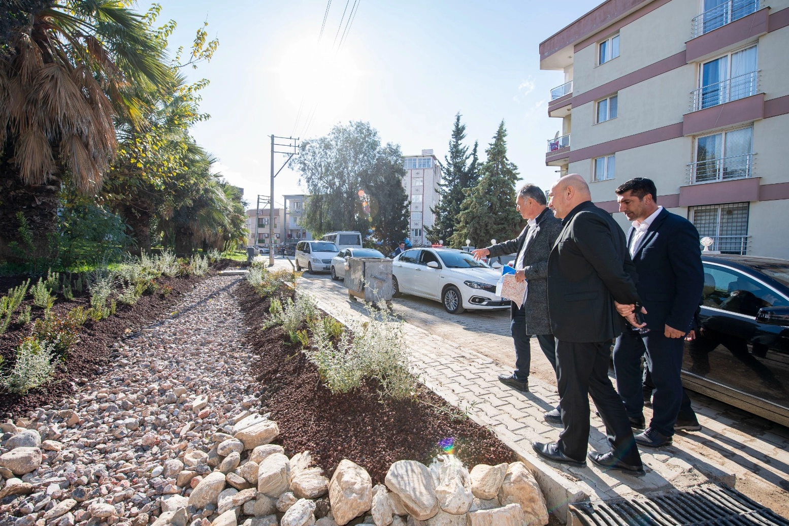 Buca’ya düşen yağmur suyu toplanacak haberinin görseli