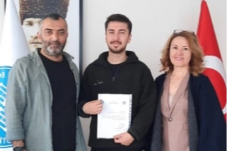 Egeli öğrencinin tasarımı ödüllendirildi haberinin görseli
