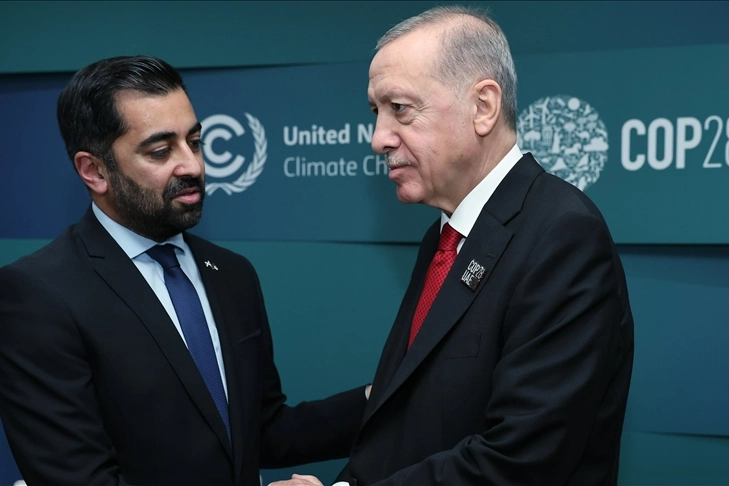 İskoçya lideri Yusuf'un Cumhurbaşkanı Erdoğan'la görüşmesi İngiltere’yi kızdırdı haberinin görseli