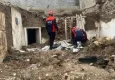 Adıyaman’da ağır hasarlı ev çöktü