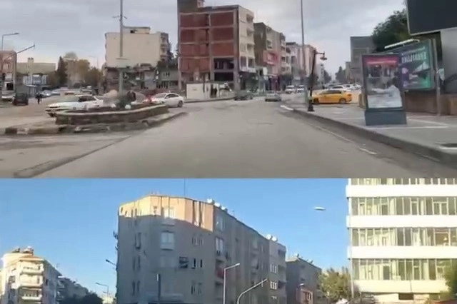 Adıyaman’da cadde ve sokaklar tanınmayacak halde