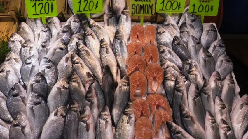 Bandırma Su Ürünleri Hali'nde balık bolluğu yaşanıyor haberinin görseli