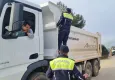 Bodrum’da hafriyat kamyonları denetlendi