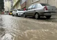 Edirne'de boru patladı sokaklar göle döndü