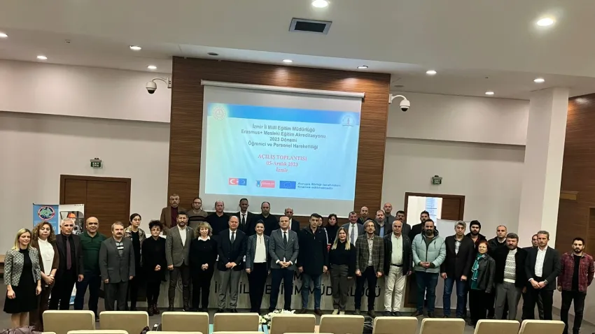 Erasmus+ mesleki eğitim akreditasyon süreci anlatıldı haberinin görseli