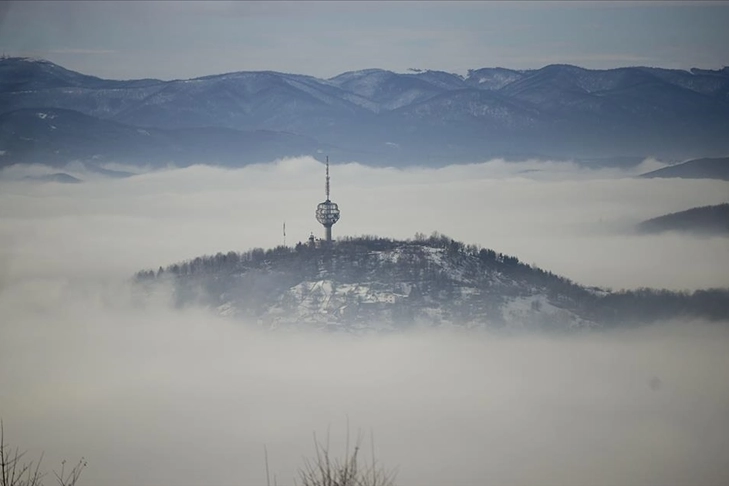 Saraybosna'da hava kirliliği haberinin görseli