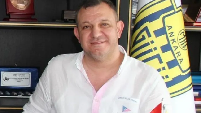 İsmail Mert Fırat MKE Ankaragücü Kulübü'nün yeni başkanı oldu haberinin görseli