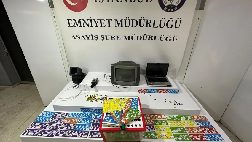 İstanbul’da kumar operasyonu! haberinin görseli