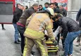 Kontrolden çıkan araç kız yurduna çarptı