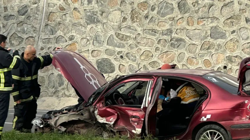 Tekirdağ’da zincirleme kaza: 2 yaralı haberinin görseli