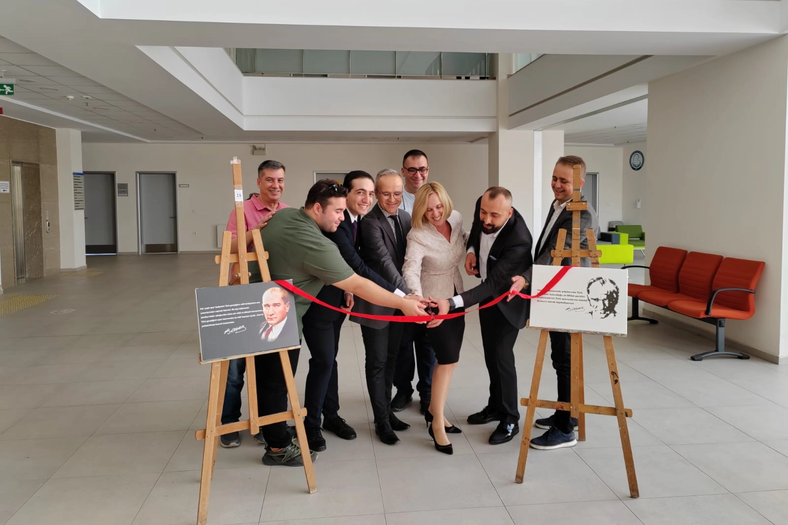 Atatürk ve Spor fotoğraf sergisi Ege Üniversitesi’nde açıldı