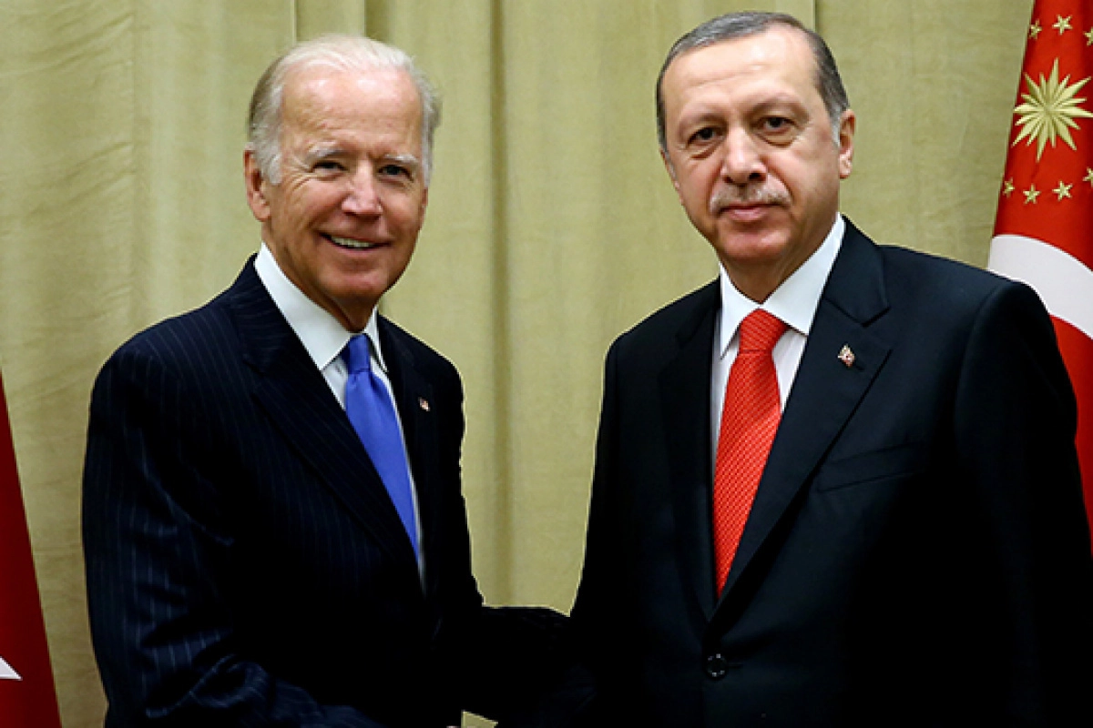 Cumhurbaşkanı Erdoğan, ABD Başkanı Biden ile görüştü