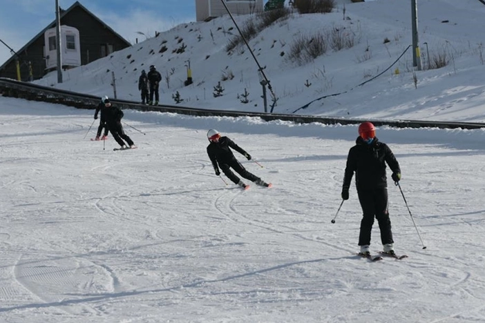 Kartalkaya'da kayak sezonu başladı