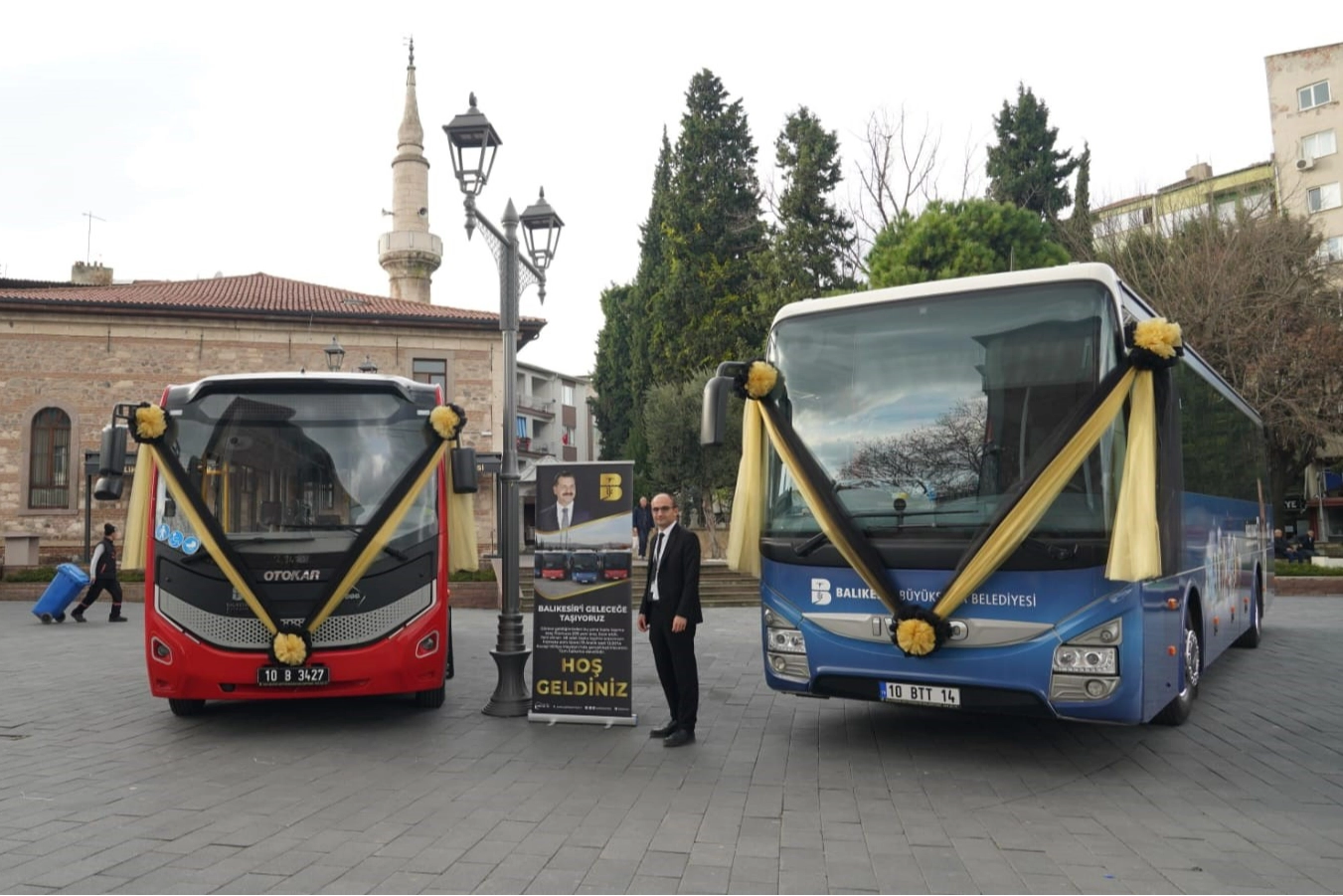 Balıkesir yeni toplu taşıma araçlarına kavuştu