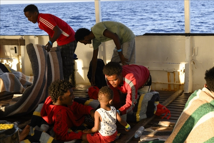 Libya açıklarında 61 düzensiz göçmen kayıp haberinin görseli